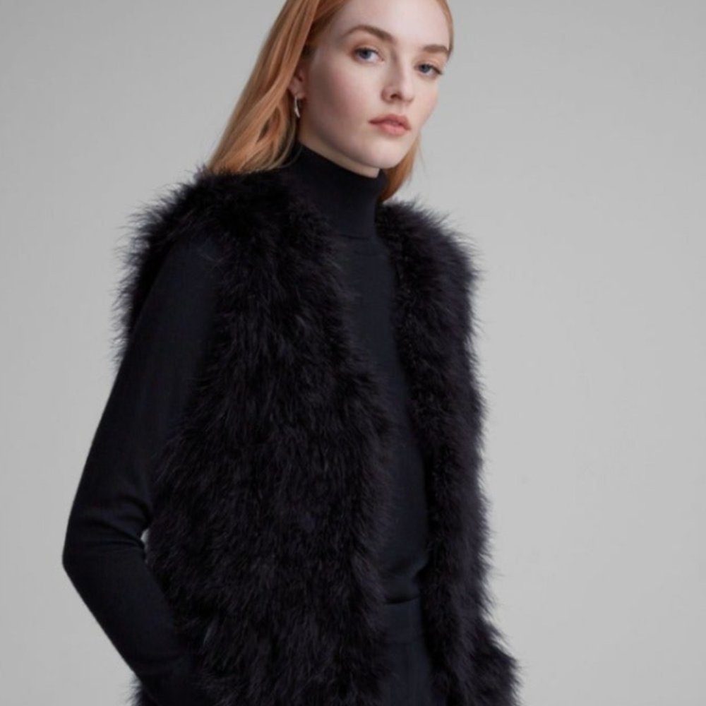 Violet Feather Vest